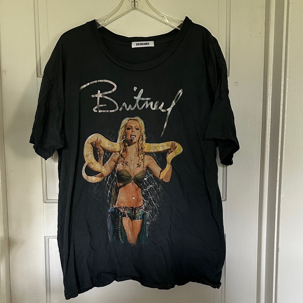 Daydreamer Black Britney Spears Graphic Tee